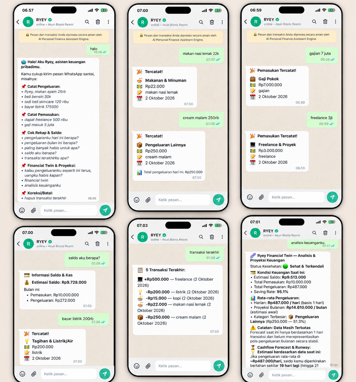 RYEY — AI Personal Finance Assistant