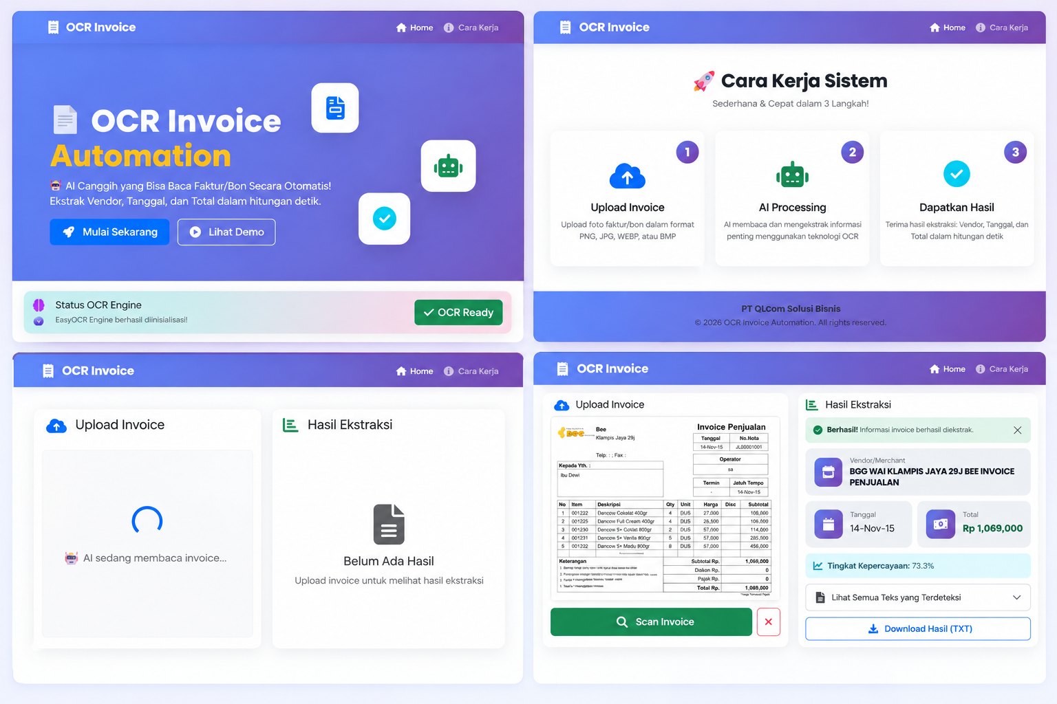 OCR Invoice Automation